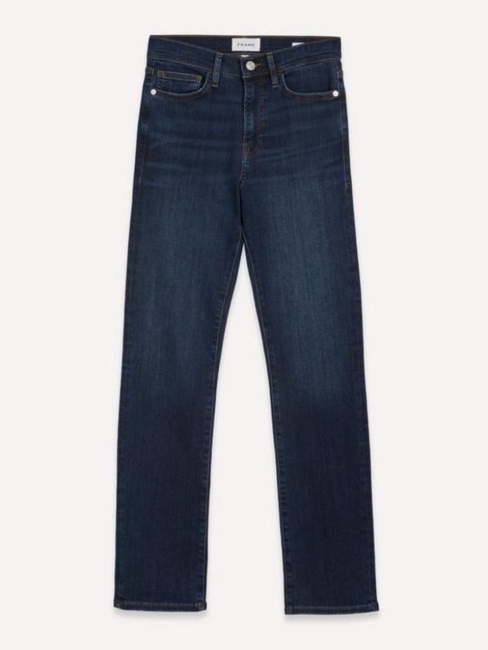 Frame Le High Straight Long Jeans